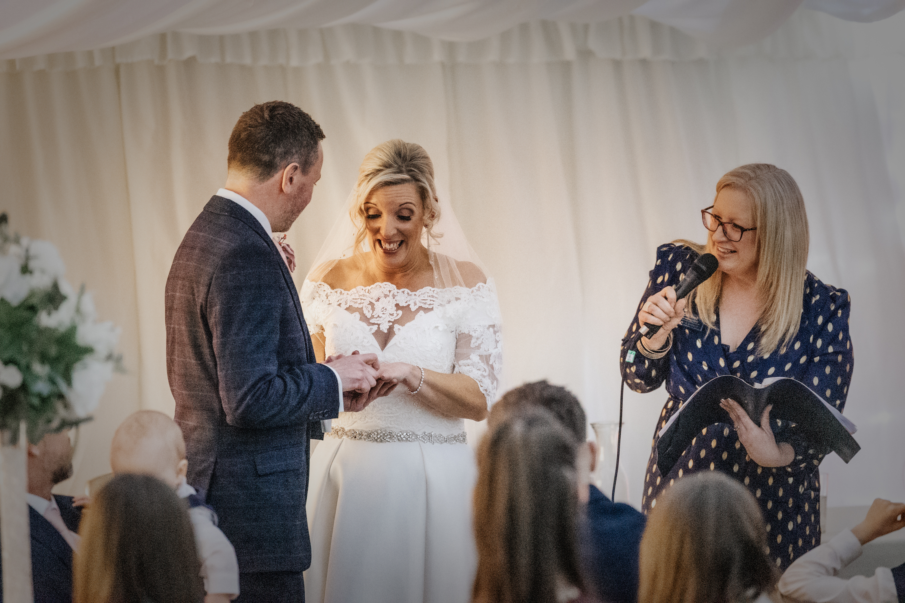 Deb Reed Celebrant Colchester Essex, wedding of Lauren & Tristian.